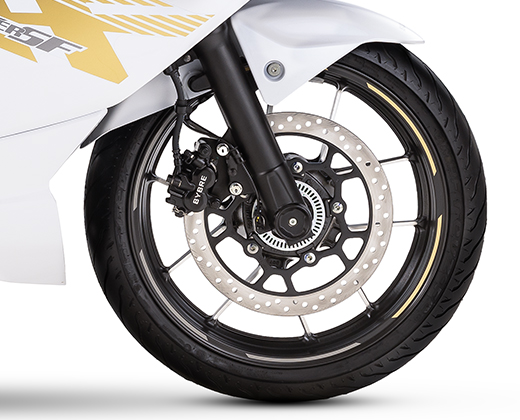 Front Bigger Disc + Dual ABS