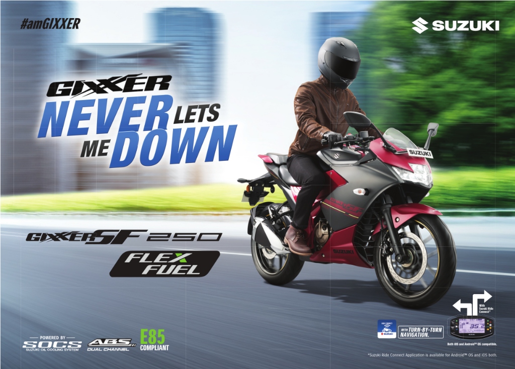 GIXXER SF 250 FFV Download Brochure