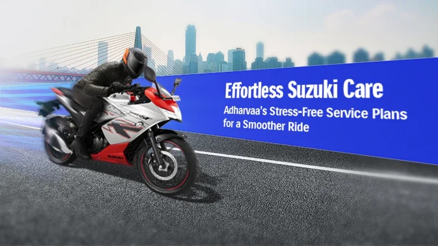 Effortless Suzuki Care: Adharvaa’s Stress-Free Service Plans