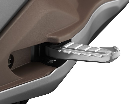 Aluminium Pillion Footrest
