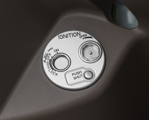 Shutter Key with Central Lock