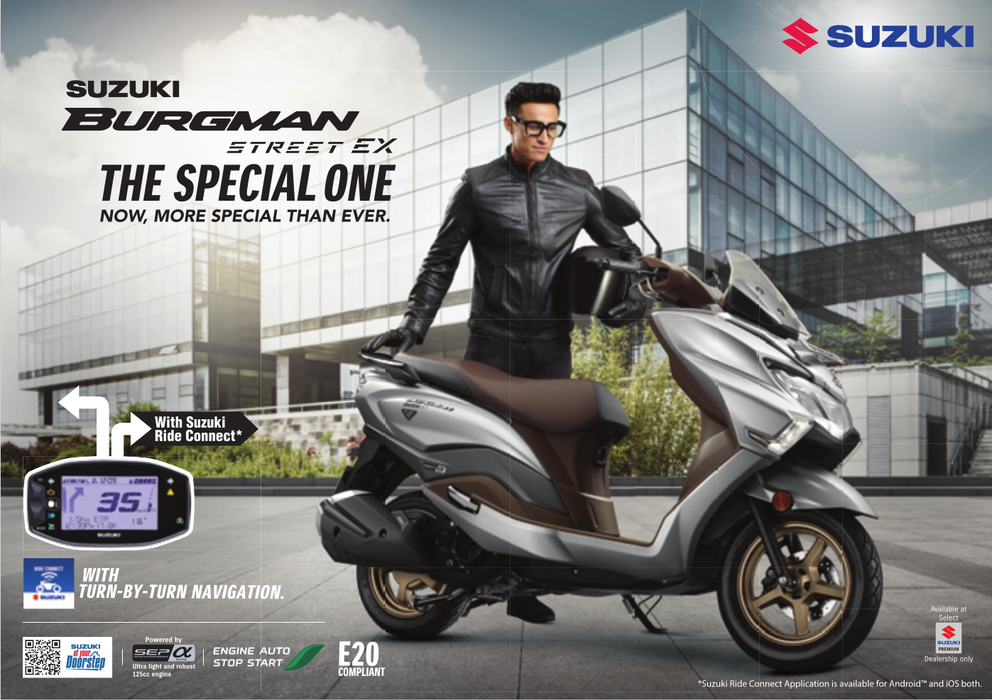 Suzuki Burgman Street EX Overview